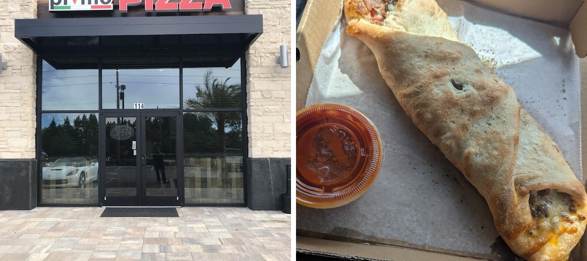 Primo Pizza Menu